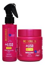 Kit Spray Pré-escova E Máscara 250g +liso Bio Extratus