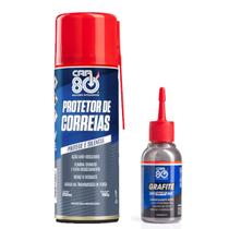 Kit Spray Protetor De Correia E Grafite Em Pó Car80