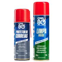 Kit Spray Protetor De Correia E Limpa Freio Car80 Kit Spray Protetor De Correia E Limpa Freio Car80