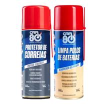 Kit Spray Protetor De Correia E Limpa Polo De Bateria Car80