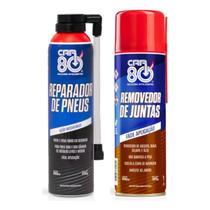 Kit Spray Removedor De Junta E Reparador De Pneu Car80