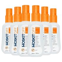Kit Spray Repelente Farmax Moskitoff Adulto Com 6 100Ml
