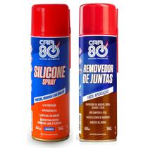 Kit Spray Silicone E Removedor De Junta Car80