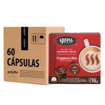 Kit Spress Cappuccino Cápsulas Compatível Dolce Gusto 60 Unidades