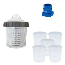 KIT SPW - 01 Caneca Completa 01 Adaptador e 05 Refil Camisa Interna - SPWkit-5ad