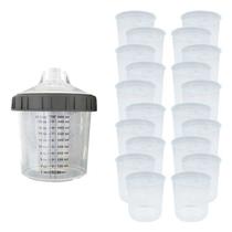 KIT SPW - 01 Caneca Completa 600ml e 20 Refil Camisa Interna - SPWkit-20