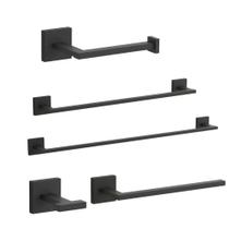 Kit Square Black Completo 5 Peças Kohler Kit Square Black Completo 5 Peças Kohler