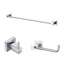 Kit Square Cromado Basic - Docol Kit Square Cromado Basic - Docol