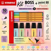Kit Stabilo Pastel BOSS + Point 88 C/10 Original Kit Stabilo Pastel BOSS + Point 88 C/10 Original