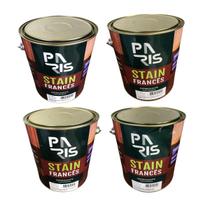 Kit Stain Francês UV Paris 3,6L Ipê, Imbuia, Golden