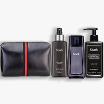 Kit Stark Fragrância Masculina Hidratante com Desodorante e Nécessaire Kit Stark Fragrância Masculina Hidratante com Desodorante e Nécessaire