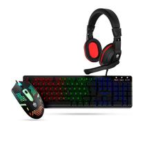 Kit Starter Gamer Combo EG-54 Evolut RGB