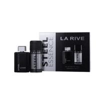 Kit Steel Essence Masculino Edt 100ml + Desodorante 150ml La Rive