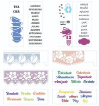 Kit Stencil - 10X30Cm - Ref 05