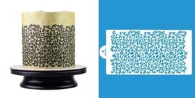 Kit Stencil Onça Bluestar Bluestar Decoração Chantinho