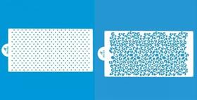 Kit Stencil Onça Bluestar E Mini Corações Bluestar Decora Kit Stencil Onça Bluestar E Mini Corações Bluestar Decora