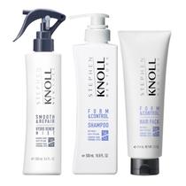 Kit Stephen Knoll Form & Control - Shampoo 500ml + Máscara 214ml + Leave-in Smooth 250ml