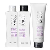 Kit Stephen Knoll Moisture & Control - Shampoo 250ml + Condicionador 250ml + Máscara 222ml Kit Stephen Knoll Moisture & Control - Shampoo 250ml + Condicionador 250ml + Máscara 222ml