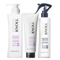 Kit Stephen Knoll Moisture & Control - Shampoo 500ml + Máscara 222ml + Leave-in 250ml Kit Stephen Knoll Moisture & Control - Shampoo 500ml + Máscara 222ml + Leave-in 250ml