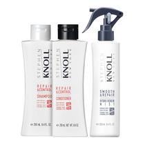Kit Stephen Knoll Repair & Control - Shampoo 250ml + Condicionador 250ml + Leave-in Smooth 250ml Kit Stephen Knoll Repair & Control - Shampoo 250ml + Condicionador 250ml + Leave-in Smooth 250ml