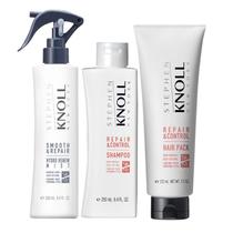 Kit Stephen Knoll Repair & Control - Shampoo 250ml + Máscara 222ml + Leave-in Smooth 250ml