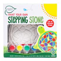 Kit Stepping Stone Creative Roots Mosaic Turtle com tintas Kit Stepping Stone Creative Roots Mosaic Turtle com tintas