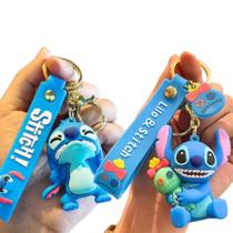 Kit Stitch 2 Chaveiros Coleção Personagem Chave Carro Bolsa Presente