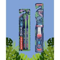 Kit Stitch Adulto Pack c/ 2 Escovas Spray Aromatizante Bucal Sabor Cereja 30ml Dentalclean Kit Stitch Adulto Pack c/ 2 Escovas Spray Aromatizante Bucal Sabor Cereja 30ml Dentalclean