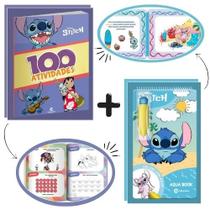 Kit Stitch Brincar e Pintar Jogos, Desafios e Pintura com Água Kit Stitch Brincar e Pintar Jogos, Desafios e Pintura com Água