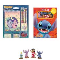 Kit: Stitch Contos para Brincar + Disney - Sticker Mania - Stitch