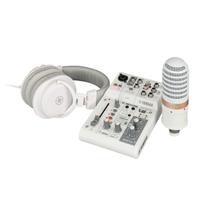 Kit Streaming AG03MK2 LSPK Yamaha BR Mixer Fone e Microfone