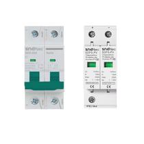 Kit String Box Solar 2P Disjuntor 250V + DPS 150V 20kA DC CC