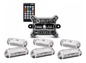 Kit Strobo Digital Bt Com 6 Farois 3W Ajk