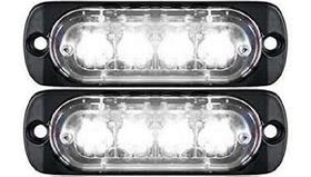 Kit Strobo Led Intermitente 2 Painés farol P/ Moto, Carro