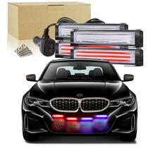 Kit Strobo Polícia Giroflex 4 Barras Premium Rotolight Grade