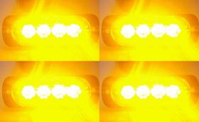 Kit Strobo Vermelho azul branco amarelo Para carro moto cami Kit Strobo Vermelho azul branco amarelo Para carro moto cami