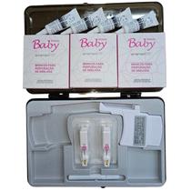 Kit studex system 75 baby 8 pares, aplicador, caixa acrilica