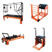 Kit Studio de Pilates Infinity Preto - Metalife Kit Studio de Pilates Infinity Preto - Metalife