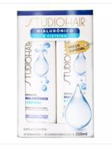 Kit Studio Hair Shampoo e Condicionador Hialurônico Cistéina 250ml - Muriel