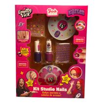 Kit Studio Nails Emilly Vick - Brink Model Infantil Kit Studio Nails Emilly Vick - Brink Model Infantil