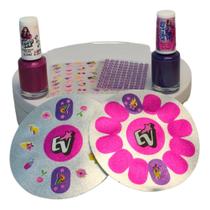 Kit Studio Nails Emily Vick - Brink Model - Dos Rosa Kit Studio Nails Emily Vick - Brink Model - Dos Rosa