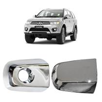 Kit Substituição Maçaneta Externa Cromada Dianteira E Traseira Mitsubishi Pajero Dakar 2010 Á 2017 Kit Substituição Maçaneta Externa Cromada Dianteira E Traseira Mitsubishi Pajero Dakar 2010 Á 2017
