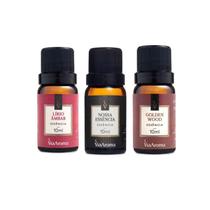 Kit Sucesso 3 Essencias Via Aroma 10 ml