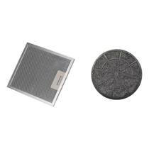 Kit Suggar: 3 Filtros Alumínio Depurador Slim 80cm + Filtro Carvão Depurador Slim