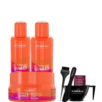 Kit Summer Intense Cabelos Leves, Macios e Radiantes Prohall