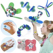 Kit Suncatcher Magnetic Toy Clixo Window Pack para crianças