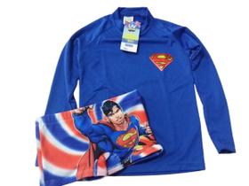 Kit Sunga de Praia Personagens + Blusa de Proteção Lisa