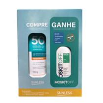 Kit Sunless FPS50 + MoskitOff Kids Repelente 100ml Kit Sunless FPS50 + MoskitOff Kids Repelente 100ml