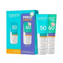 Kit Sunless Protetor FPS50 Adulto 120g + Kids FPS60 120g Kit Sunless Protetor FPS50 Adulto 120g + Kids FPS60 120g