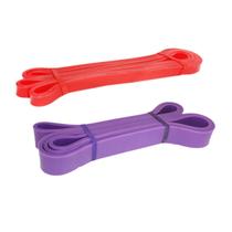 Kit Super Band 2 Intensidade Leve e Forte Elástico Funcional Kit Super Band 2 Intensidade Leve e Forte Elástico Funcional